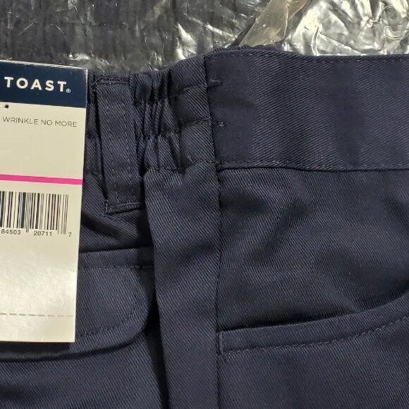 French Toast Girl's Pull-On Short Navy 7 - Picture 2 of 3